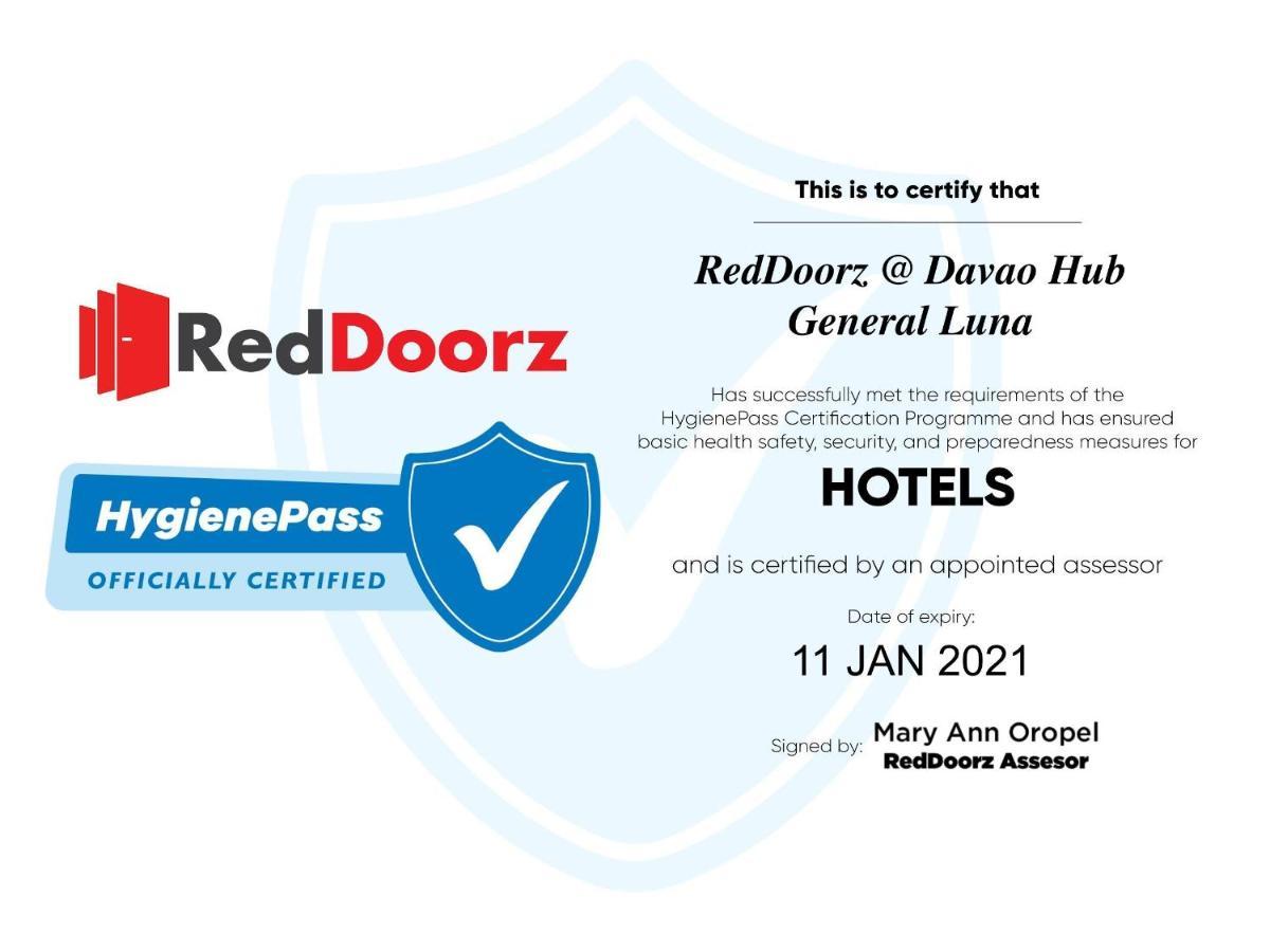 Reddoorz @ Davao Hub General Luna Exterior photo